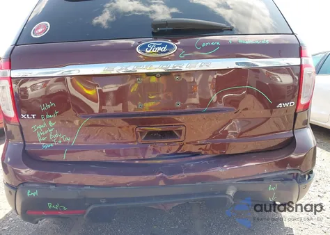 2012 Ford Explorer Xlt from USA, damaged, VIN 1FMHK8D82CGA72045